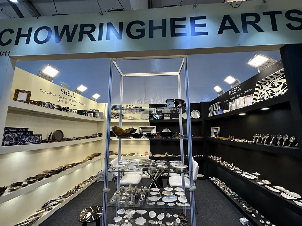 The Chowringhee Arts stand at IHGF Delhi Fair, Autumn 2025